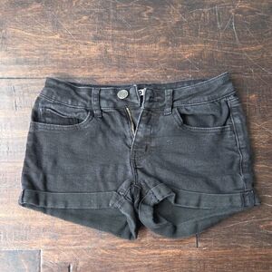 SO Women's Black Jean Shorts